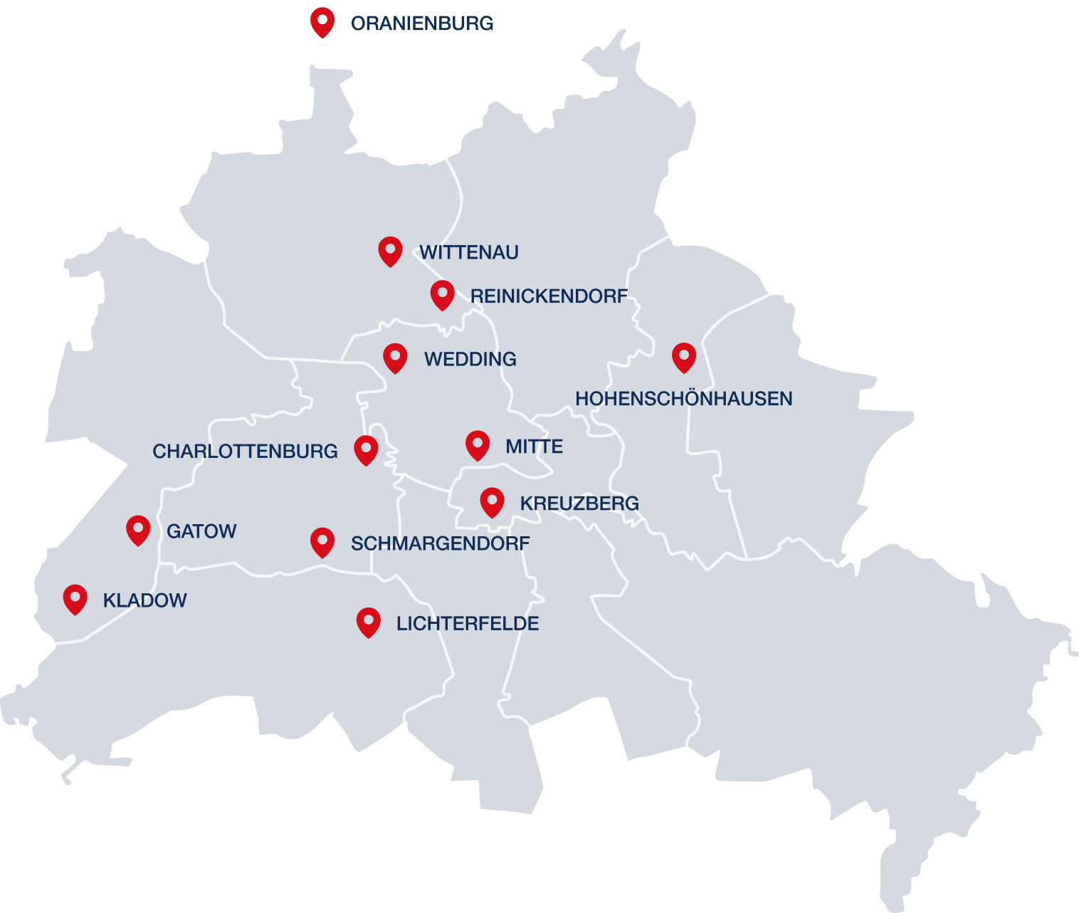 Bewerben Sie sich in Ihrer Wunschfiliale in Berlin und Umgebung.